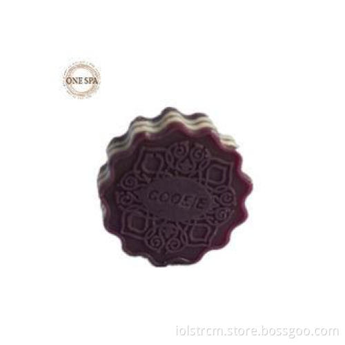 Cookie Shape Essential Oil organic glycerin soap for Facial